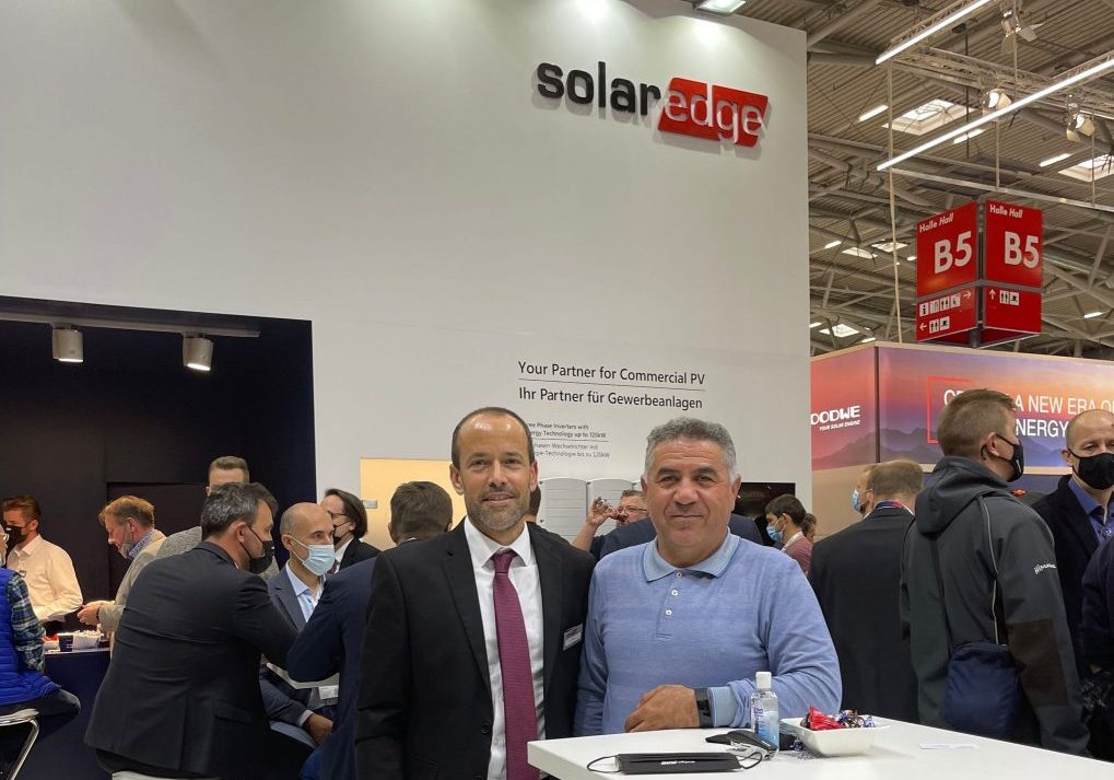 left: Amit Larom, General Manager Western Europe at SolarEdge Technologies. Right: Dursun Kilic, CEO NIYATA Energy